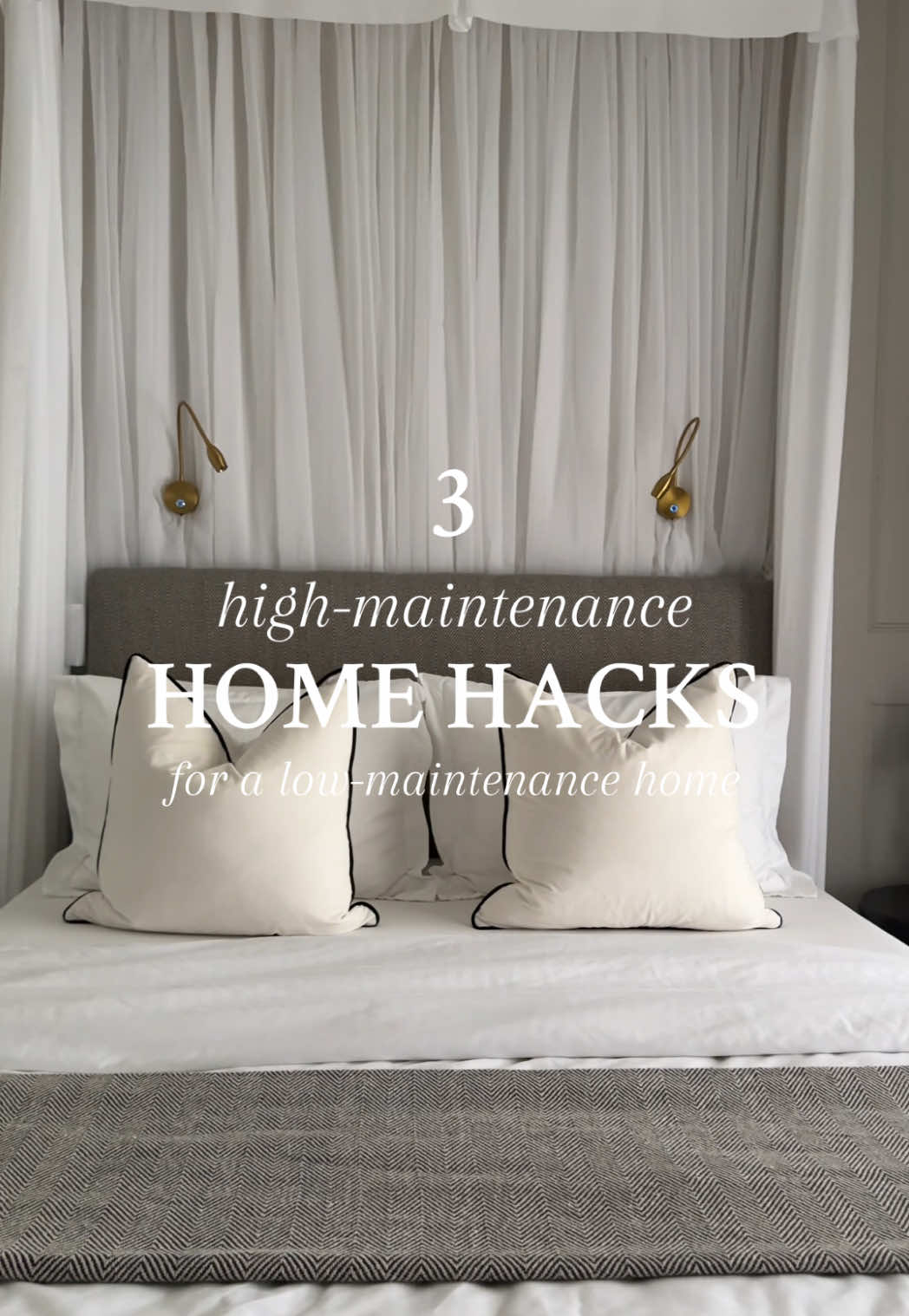 High-maintenance to stay low-maintenance: home hack edition. 🧹 #homehacks #homeorganization #homeandliving 