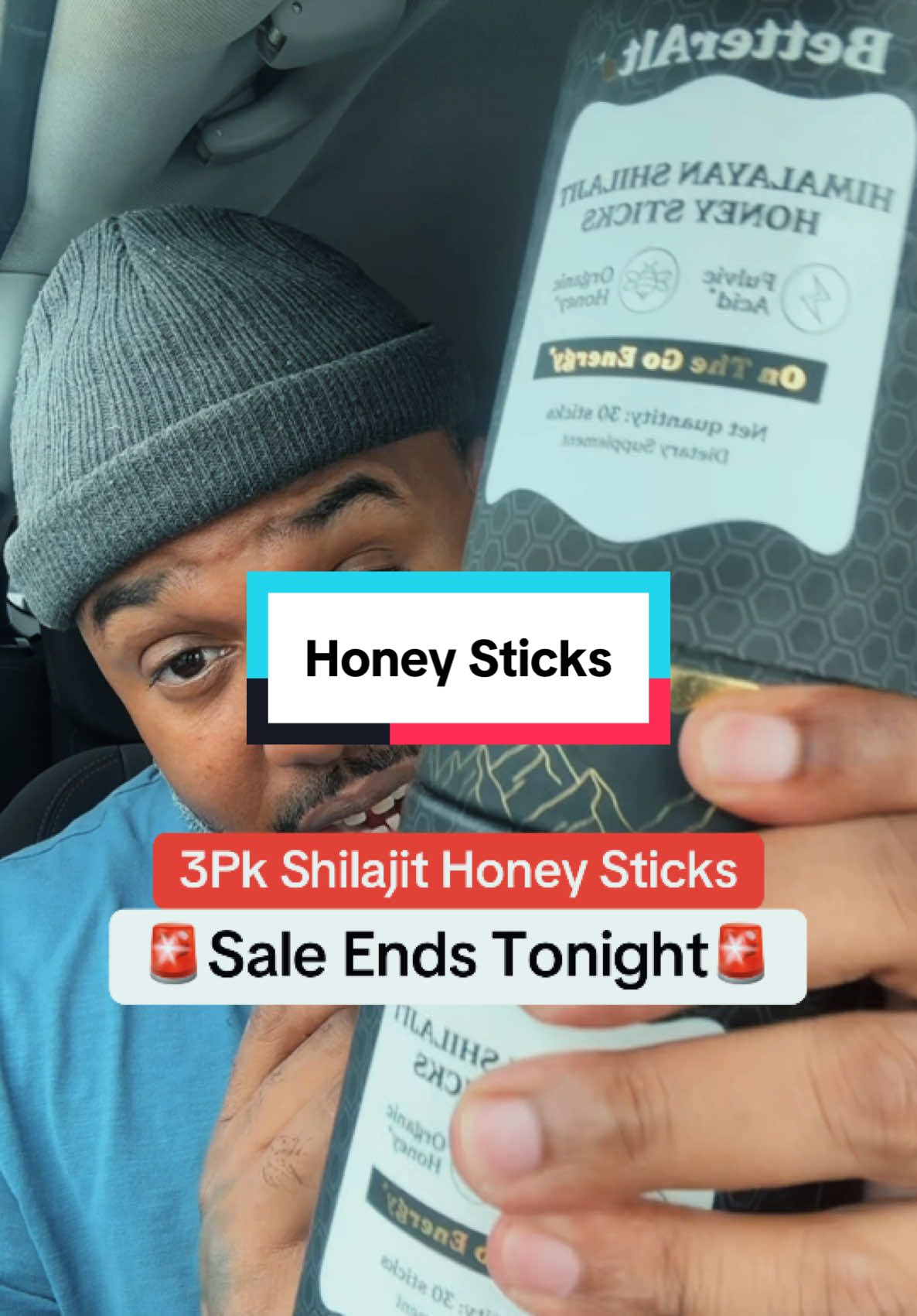 Make sure you grab the 3 pack of the Himalayan Shilajit Honey Sticks in the TikTok shop while supplies last. #resultsmayvary #shilajithoneysticks 