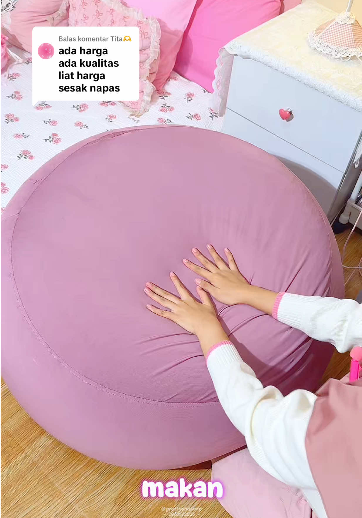 Membalas @Tita🫶 Rekomendasi beanbag empukkk harga terjangkau 💓💐 #beanbag #beanbagempuk #sofa #beanbagchair 