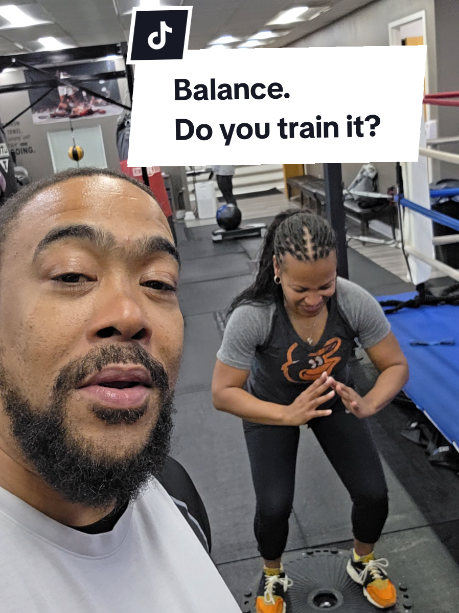 🤩 Level Up Your Fitness! 🤩 🤯 The Secret Weapon You're NOT Using! 🤯 Most Adults IGNORE This Crucial Training... 👉 BALANCE TRAINING! 👈 Why You NEED It:  * 🤸‍♀️ Improve Stability: Reduce falls & injuries!  * 🏋️‍♂️ Boost Performance: Enhance ALL your workouts!  * 🚶‍♀️ Move with Confidence: Feel more agile & capable!  * 🧠 Sharpen Your Mind: Better body awareness & coordination! It's NOT Just for Athletes! Start Small, See BIG Results! Simple Ways to Start TODAY  w/o training with me 🤨 lol.   * 🧍‍♂️ Stand on One Leg (while brushing teeth!)  * 👣 Heel-to-Toe Walks  * Try a Pilates Class I recommend @Ischyra Soma Fitness if you're in the #croftonmaryland & #columbiamaryland  area.   * 👟 Walk on Uneven Surfaces #trainwithbase #tiktokviral  #balancetraining #fitnesstips #adultfitness #stability #preventfalls #workoutsmart #healthyliving #TikTokFitness #montgomerycountymd #silverspringmd #explorepage #dmvtiktok #fypage #fypシ゚viral  @_ashleysays good job today 👏 