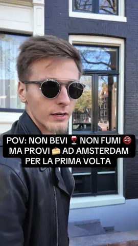 Una volta nella vita l’ho provata 😁  #ironia #comicità #perte #amsterdam #immaginazione 