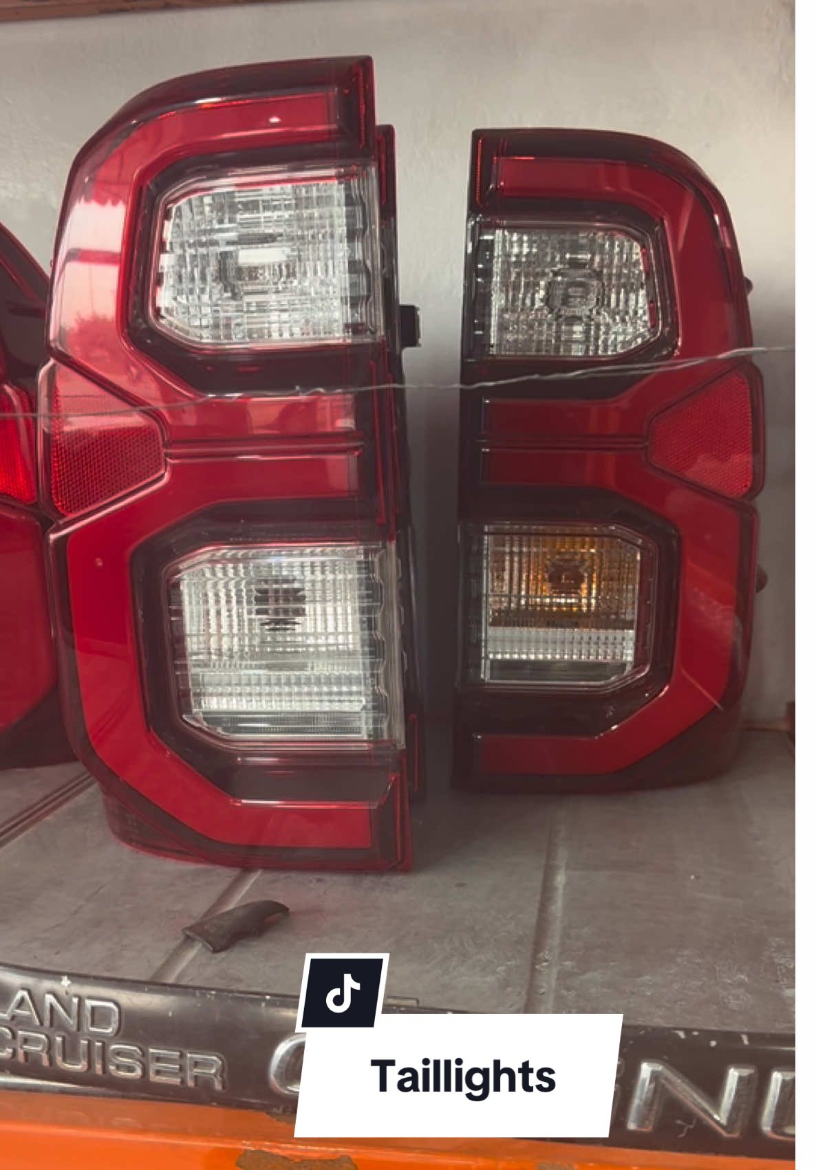 Tail lights available for Toyota Hilux Revo Rocco 2016-2025, Land Cruiser Prado 2020. Excellent condition with no scratches or repairs, guaranteed original. #hilux #1000k  #viral #unfreezemyacount #prado #4x4offroad #rocco #toyota #trending #geniuneparts  @NOORZAMAN USED CARS & SP @used car and parts @Haji Zaman Safi Motors FZE 