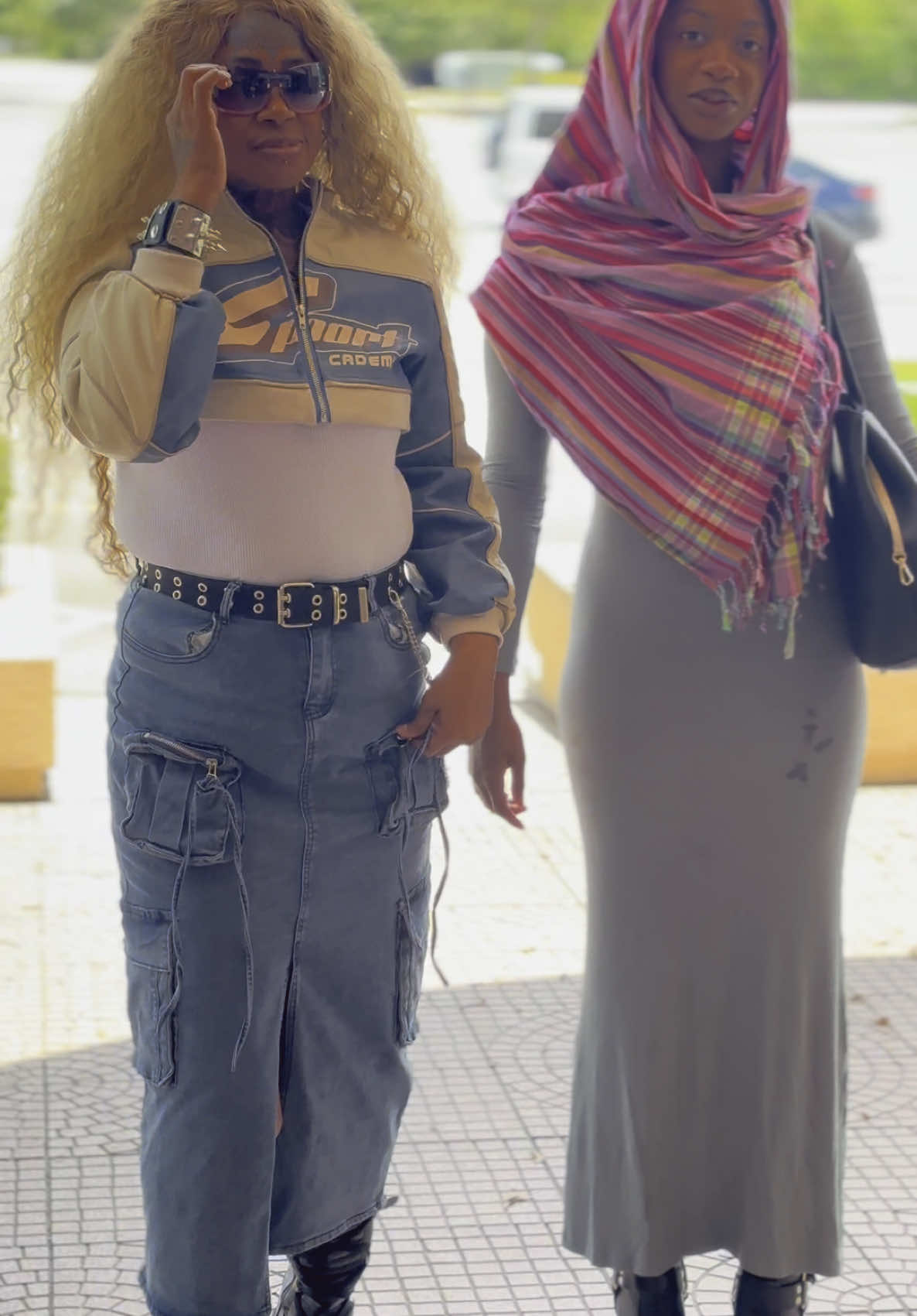 #7Lourdes and daughter, Sapphire 