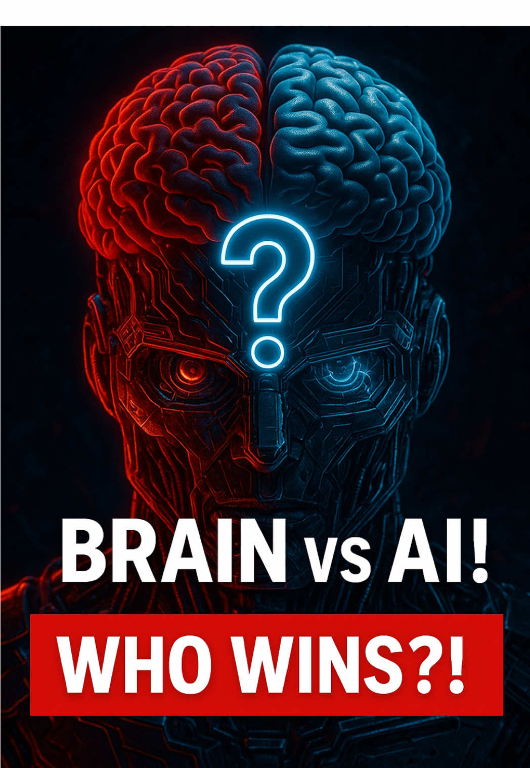 🧠 Brain vs AI 🤖 —who wins?  Let’s find out. • The human brain can learn something new after seeing it just once. AI? It needs thousands—even millions—of examples to get it right. Brains are creative, flexible, and can understand context, emotions, and abstract ideas. AI is fast, never gets tired, and can spot patterns in massive data way better than us. But here’s the twist: what’s easy for us—like recognizing a friend’s face—is hard for AI. Yet, what’s tough for us—like crunching huge numbers—is a breeze for machines. That’s called Moravec’s Paradox. So, who wins? Right now, the brain is the champion of creativity and adaptability. AI dominates in speed and data. The real magic happens when they work together. Who do you think will win in the future? Let me know in the comments! #ai #fyp #youtubeshorts #ArtificialIntelligence #futuretech #futureofai #views #aicontent #explore #tiktokviral 