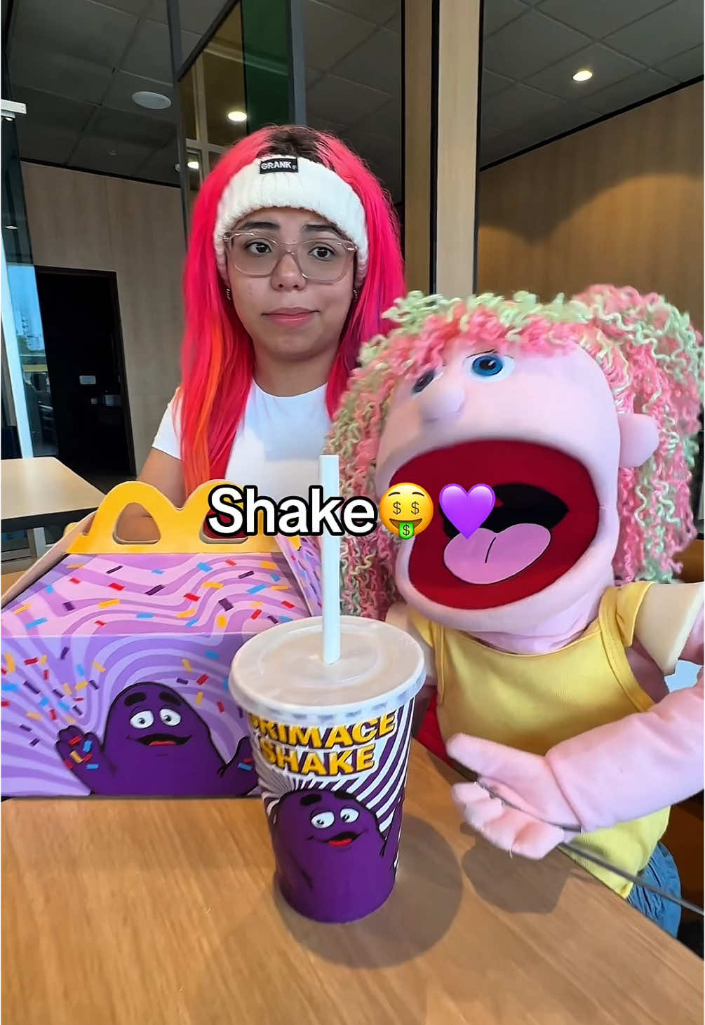 Gloria es fan del Grimace🗣️🔥🚨 #parati #fyp @McDonald’s Panamá 