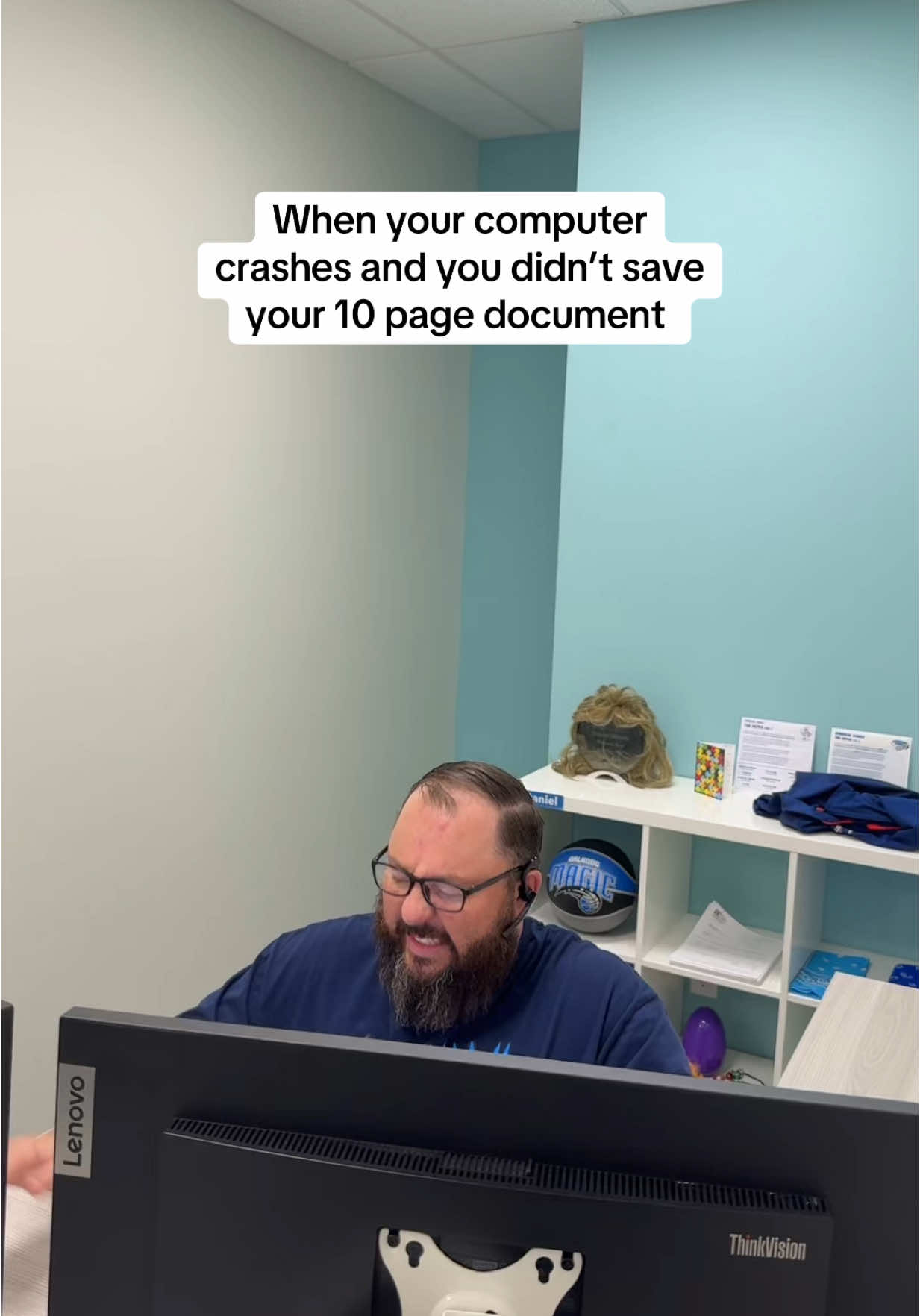 Don’t you just hate it when that happens🤣 #officelife #officehumor #fyp #sales #saleshumor 