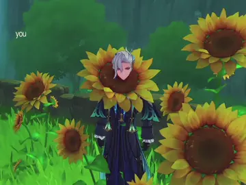 Last one to do the pretty little baby trend I was waiting for my friend but she didn't do the quest... Still her flower still waiting for her #neuvillette #GenshinImpact #hoyocreators #HonkaiStarRail 