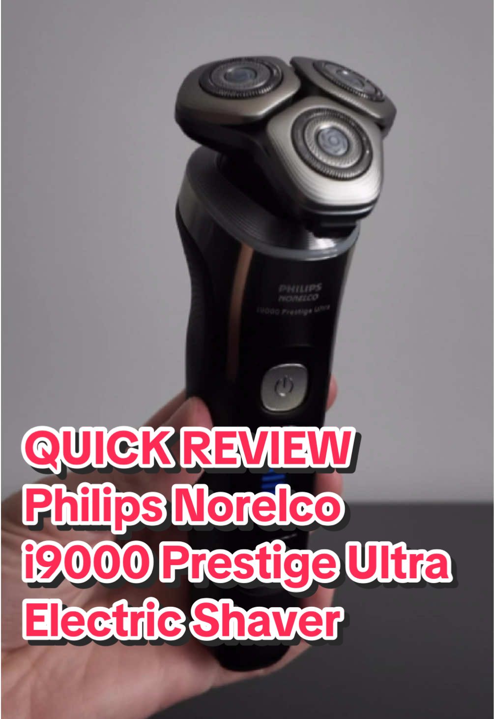 Quick Review: Philips Norelco i9000 Prestige Ultra electric shaver Is this the best electric shaver for men on the market right now, or at least the best rotary razor for men? And how does it compare to the previous model, the Philips Norelco S9000 Prestige?  STATS: PHILIPS NORELCO i9000 PRESTIGE ULTRA  ~Triple-blade lift technology cuts hair -0.08 mm below skin  ~35-minute tested charge (USB)  ~Max 1-hour charge  ~1-hour runtime  ~5-minute quick charge  ~Full Bluetooth connectivity  ~7-year warranty  ~Replace blades every  ~2 years with consistent use  i9000 Prestige Ultra stats, compared to previous model, S9000 Prestige:  ~Even closer shave (-0.08 vs. 0mm)  ~More flexible heads (better precision in small areas)  ~10% more cutting actions per minute (165K vs 150K) ~More shave modes (5 vs. 3); now AI-powered with pressure indicator  Cost of Philips Norelco i9000 Prestige Ultra vs. S9000 Prestige:  i9000 Prestige Ultra $330 - $500 depending on accessories  S9000 Prestige $260 - $310  #philipsnorelco #i9000prestigeultra #electricshaver #electricrazor #philipsnorelcorazor #rotaryrazor #rotaryshaver #electricshaaverreview #electricrazorreview #i9000review #i9000 #philipsrazor #philipsshaver