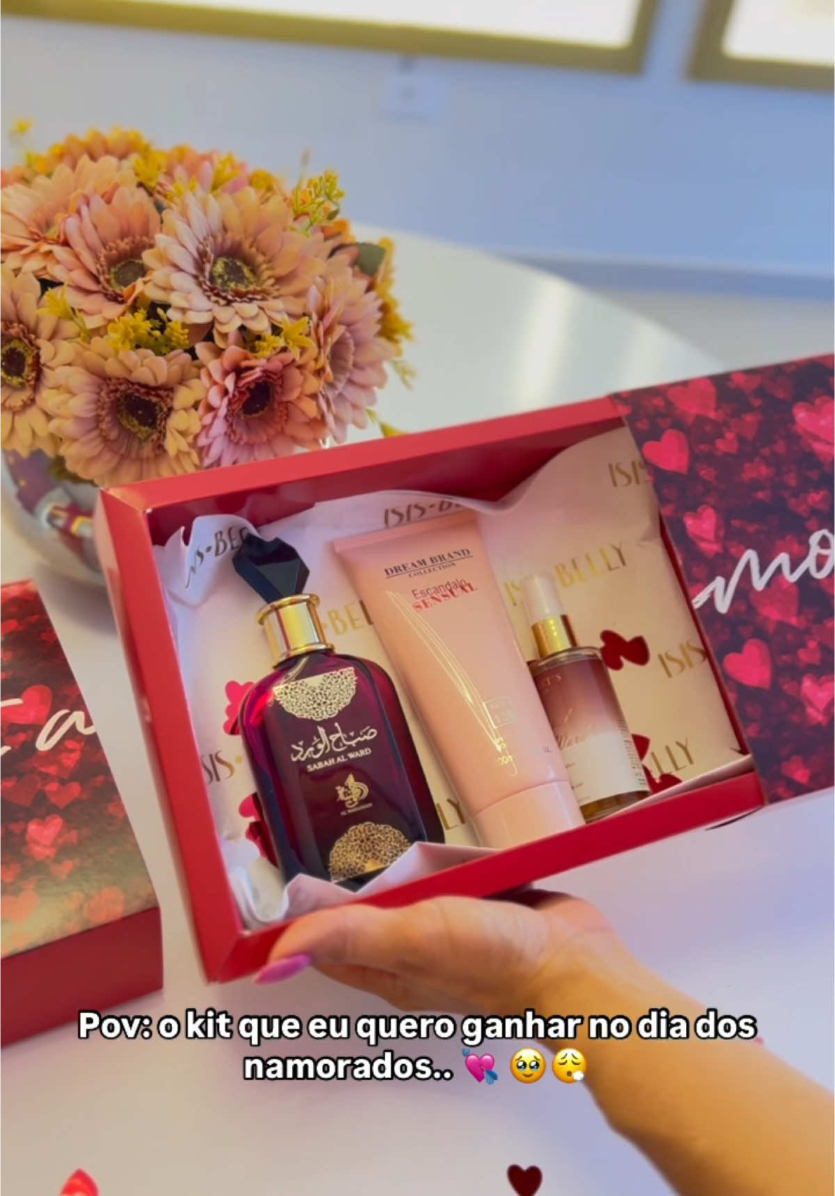 O kit que eu quero no dia dos namorados.. 💘 😮‍💨🥹🤌🏻  #perfume #fyp #perfumearabe #perfumeimportado #sabah #sabahalward #presente #diadosnamorados #lojadeperfume 