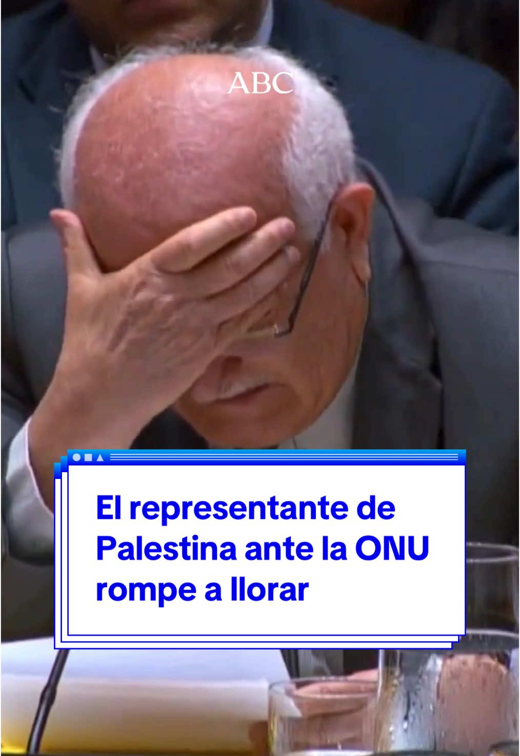🗣️ El representante de Palestina en la ONU, Riyad Mansour, ha roto a llorar cuando ha reivindicado la situación de los niños en la guerra durante su discurso en el Consejo de Seguridad 📍 «Las llamas y el hambre están devorando a los niños palestinos. Por eso estamos tan indignados», ha narrado #Palestina #ONU #Israel #hambre #llamas #indignación #representante #ConsejodeSeguridad #UN #Gaza 