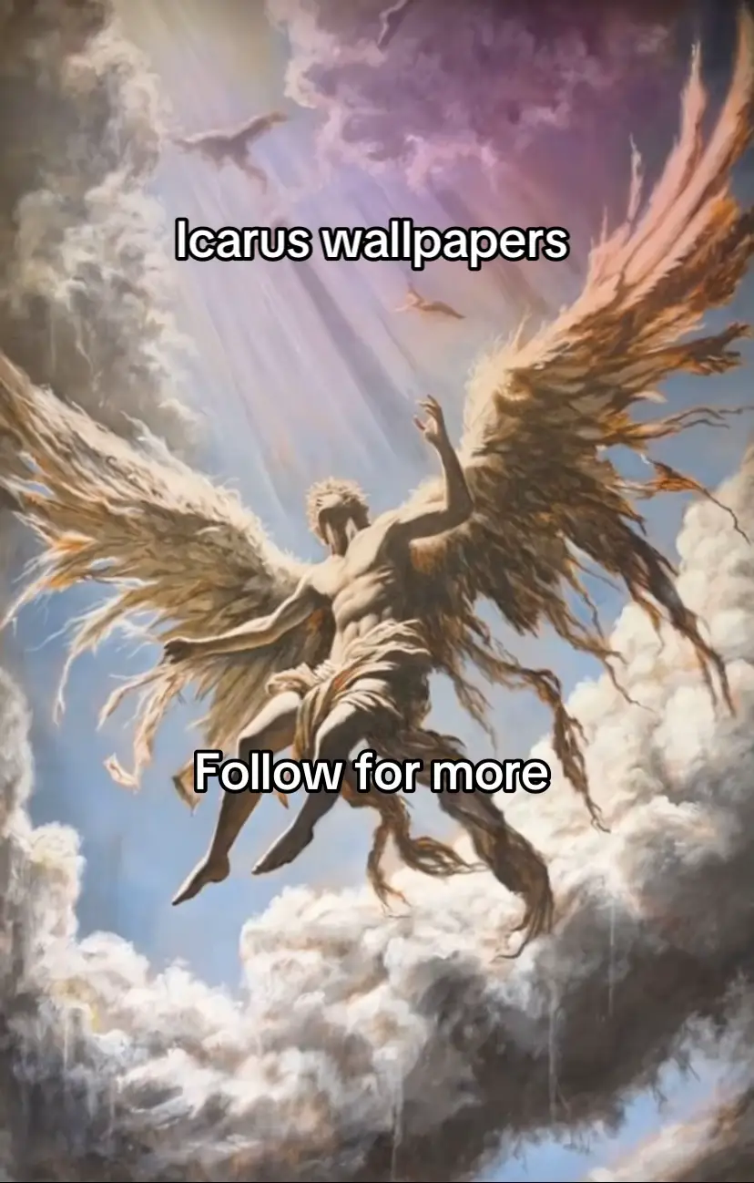 Floating between ambition and tragedy, these pastel wallpapers turn myth into emotion — delicate, surreal, and timeless. 🎨✨ 👇 Which one speaks to you the most? 💬 #icarus #articarus #mythologyart #pastelaesthetic #aestheticwallpaper #softaesthetic #pasteltones #tragicbeauty #surrealart #pastelart #dreamyaesthetic #etherealvibes #greekmythology #arttok #moodyaesthetic #phonewallpaper #lockscreen #fallingaesthetic #wingsaesthetic #lightandshadow #pastelmood #aestheticdesign #visualpoetry #classicalvibes #fyp #mythart #artinspired #aestheticmythology #emotiveart #aestheticbackground 