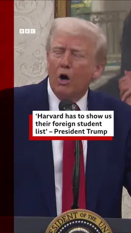 The Trump administration is telling US federal agencies to review Harvard’s grants, which could lead to funding being cut or redirected, as part of its growing battle with the university. #DonaldTrump #Harvard #StudentVisas #CampusProtests #USPolitics #InternationalStudents #BBCNews