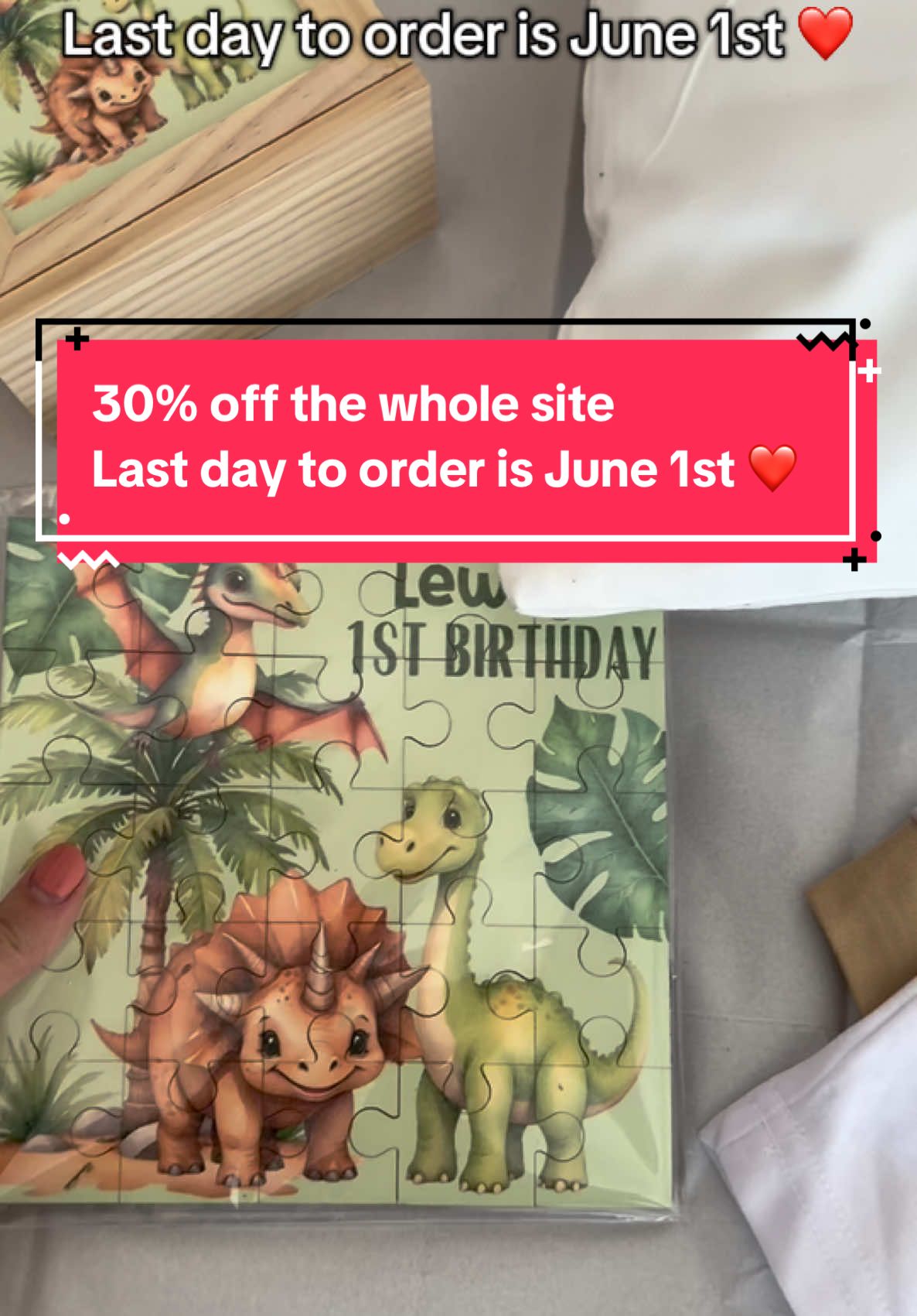 Here’s to new beginnings ❤️ 30% off the whole site. Last day to order is June 1st ❤️ #fyp #endofanera #business #teamwork #SmallBusiness #lastchance #supportsmallbusiness #helpmegrow #beseen 