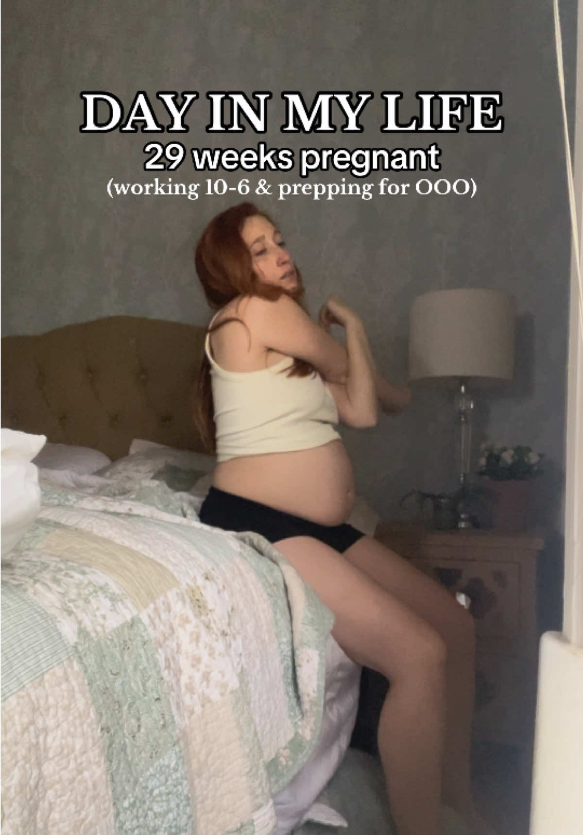 a full day of work while pregnant & prepping for our babymoon 💻👶🏼🧳 #29weekspregnant #workingmoms #workdayinmylife #diml #pregnant #pregnantwithatoddler #9to5life 