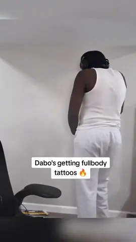 dabos locking in hes getting fullbody tattoos #viral #trend #5star #youngdabo #dabo 