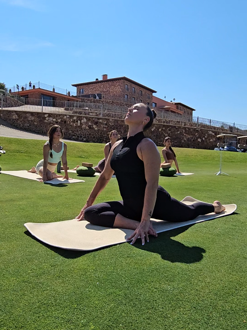 #Yoga en Hotel Club de Campo La Caminera 🙏❤️🧘‍♀️ #Oxigénate #Bienestar #Salud #Wellness #Hotel #helthylifestyle #Lifestyle 