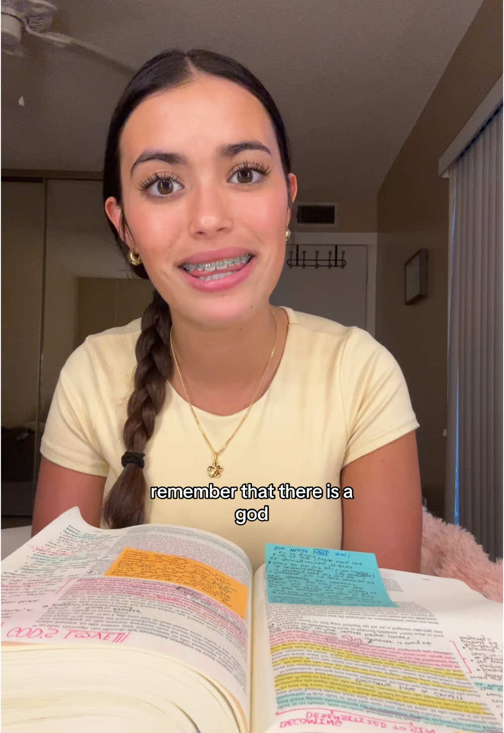 “and may you have the power to understand, as all God’s people should, how high, how wide, how long, and how deep God’s love is for us.” ephesians 3:18 🤍🤗 God’s grace is flowing freely, you just have to open your heart and accept it. #biblestudy #christiantiktok #fyp #christiangirl #womanofgod #bibleverses #trends #OOTD 