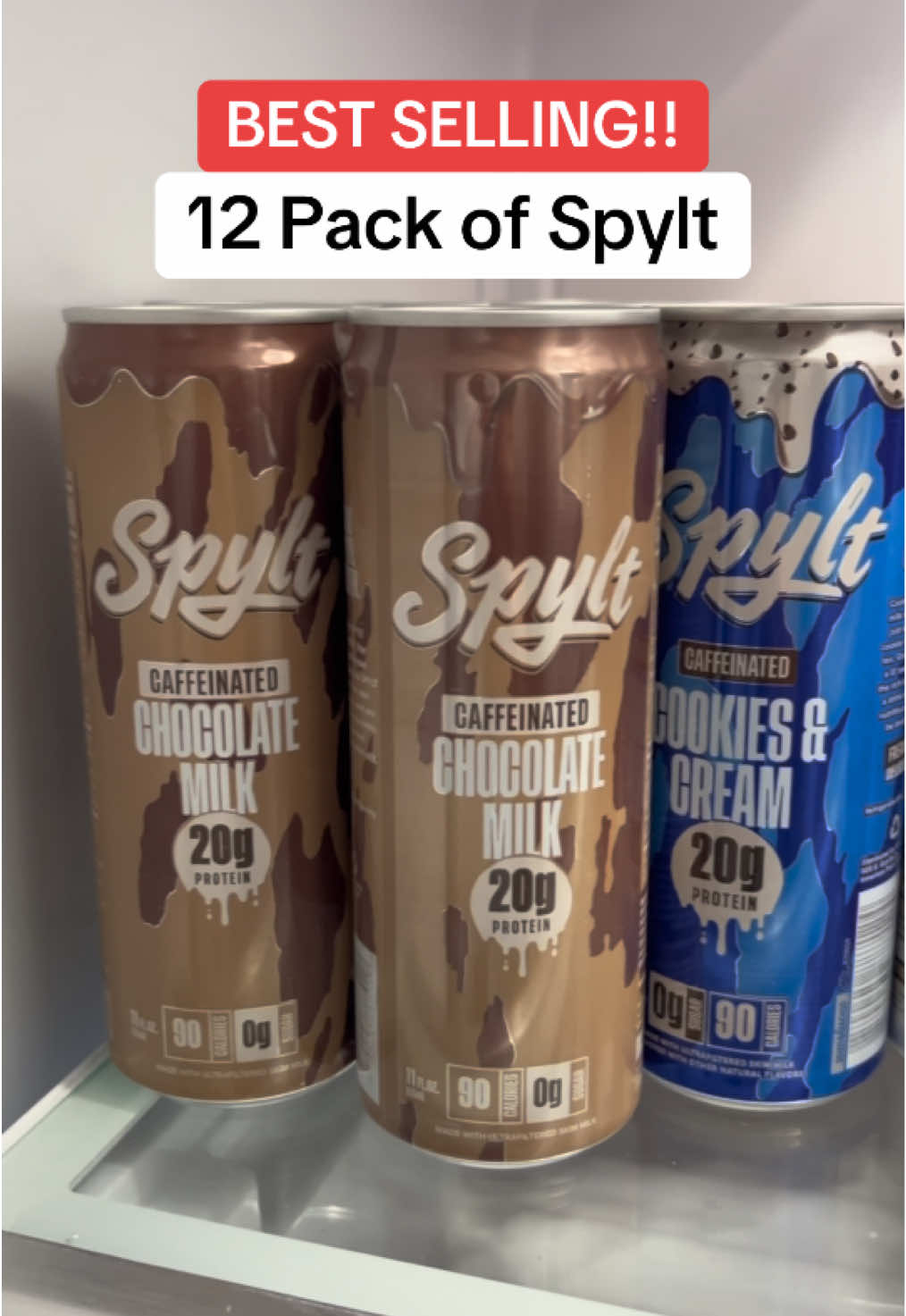 I Might’ve Just Found My New Favorite Flavored Drink #proteinshake #proteindrink #protein #chocolatemilk #foryou #trending #viral 