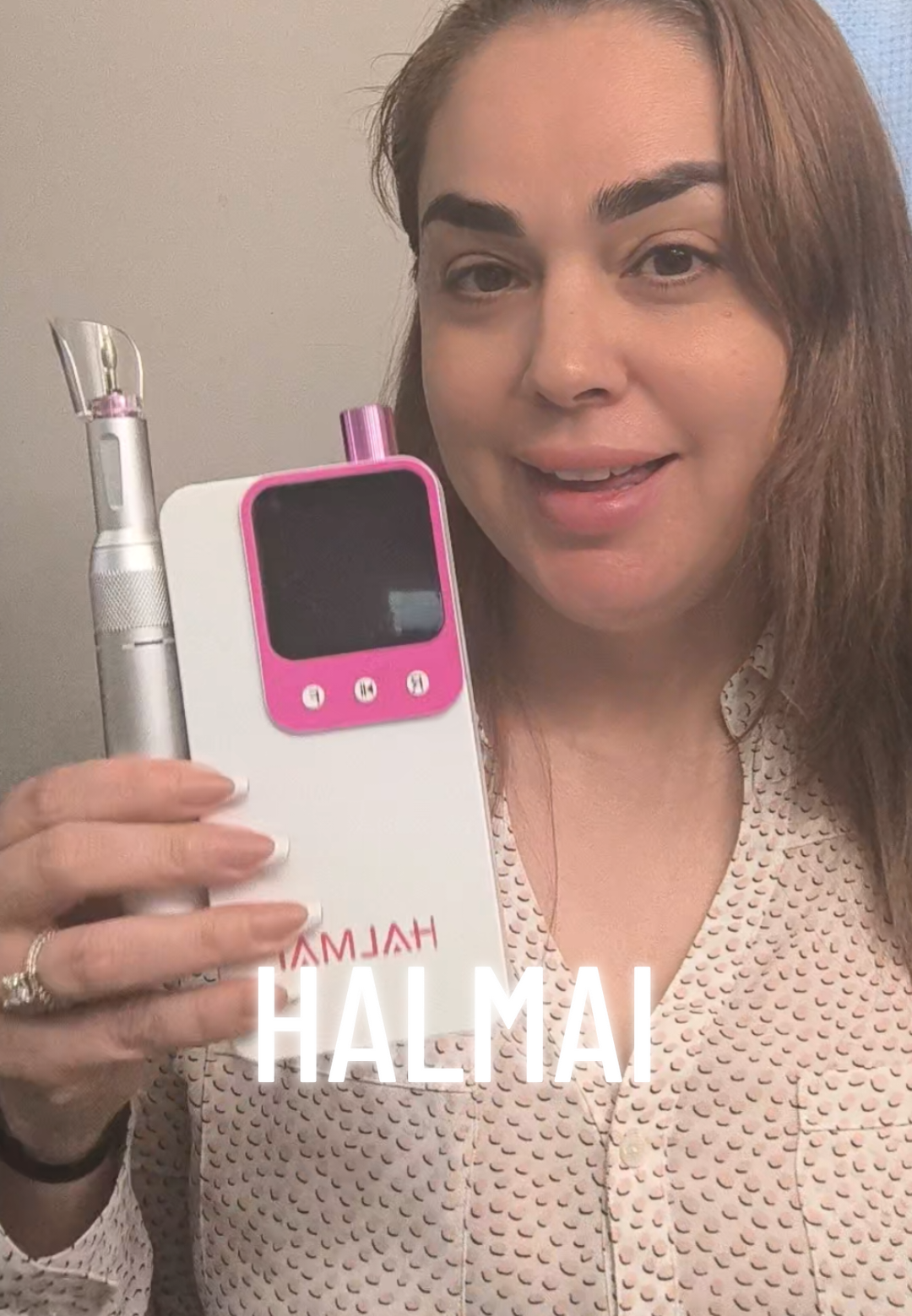 DIY Nails at Home 💅🏼 with this nail Drill  @HALMAI_official  #diynails #nailsathome #nailsoftiktok #nailtok #homenails #halmai #naildrill #drillbit #lexielovestoshop 
