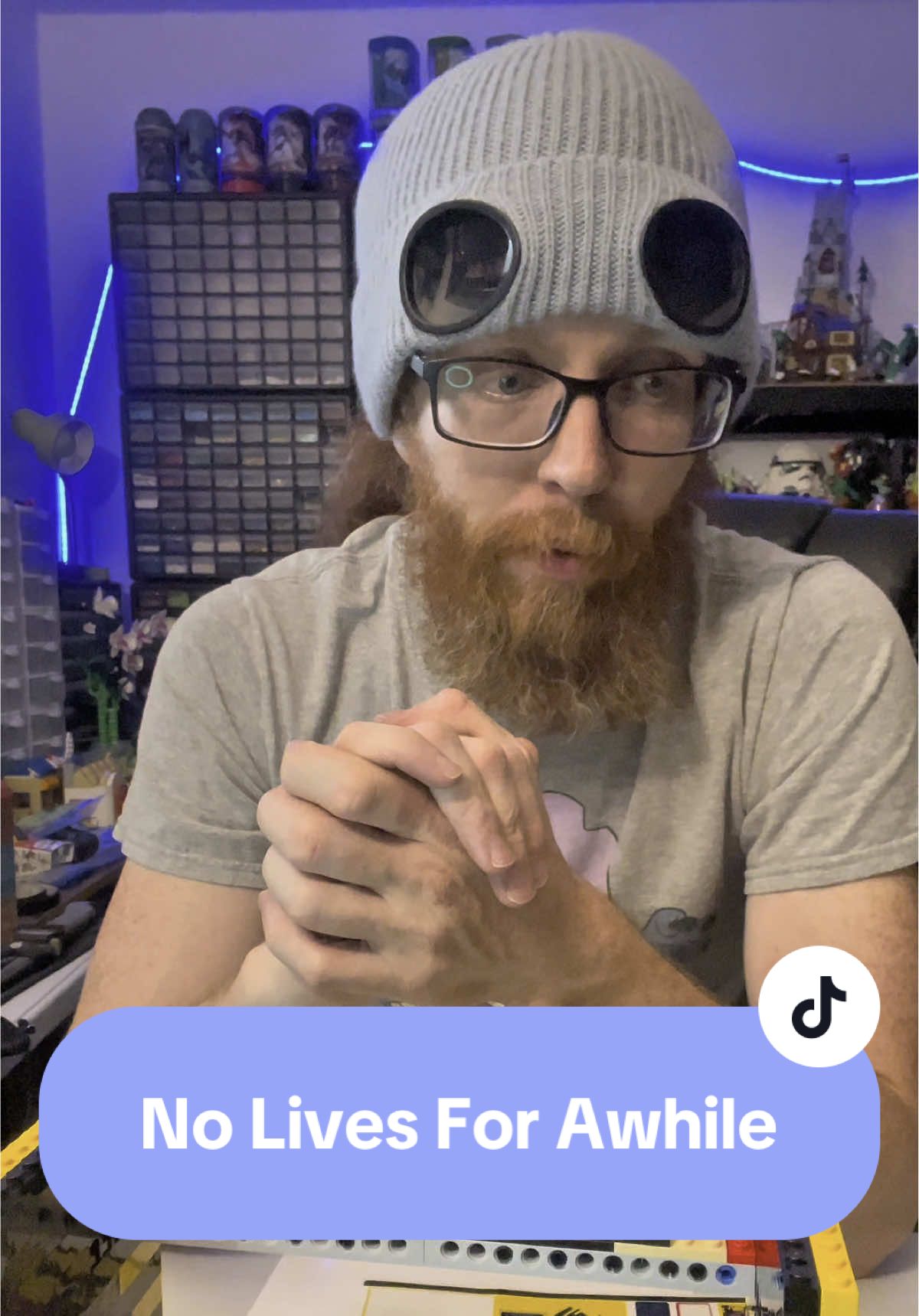 This is (hopefully) only temporary! Thank you all for the continued support! I will do my best to go live when I can and get a schedule going again once we have something sorted out! #BamFam #Lego #AFOL #Live #LegoLive #LiveBuild