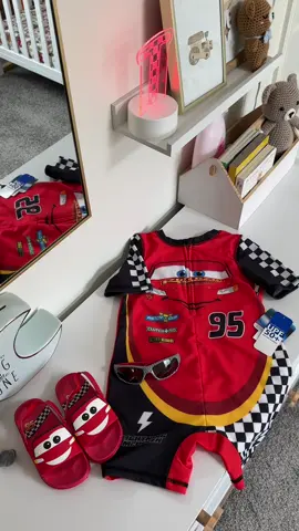 Ka-chow! Pool days just got faster. 🏁💦 #LightningMcQueen #cars #disneycars #toddler #toddlersoftiktok #toddlermom #toddlerfashion #rusteze #carslovers #foryoupage 