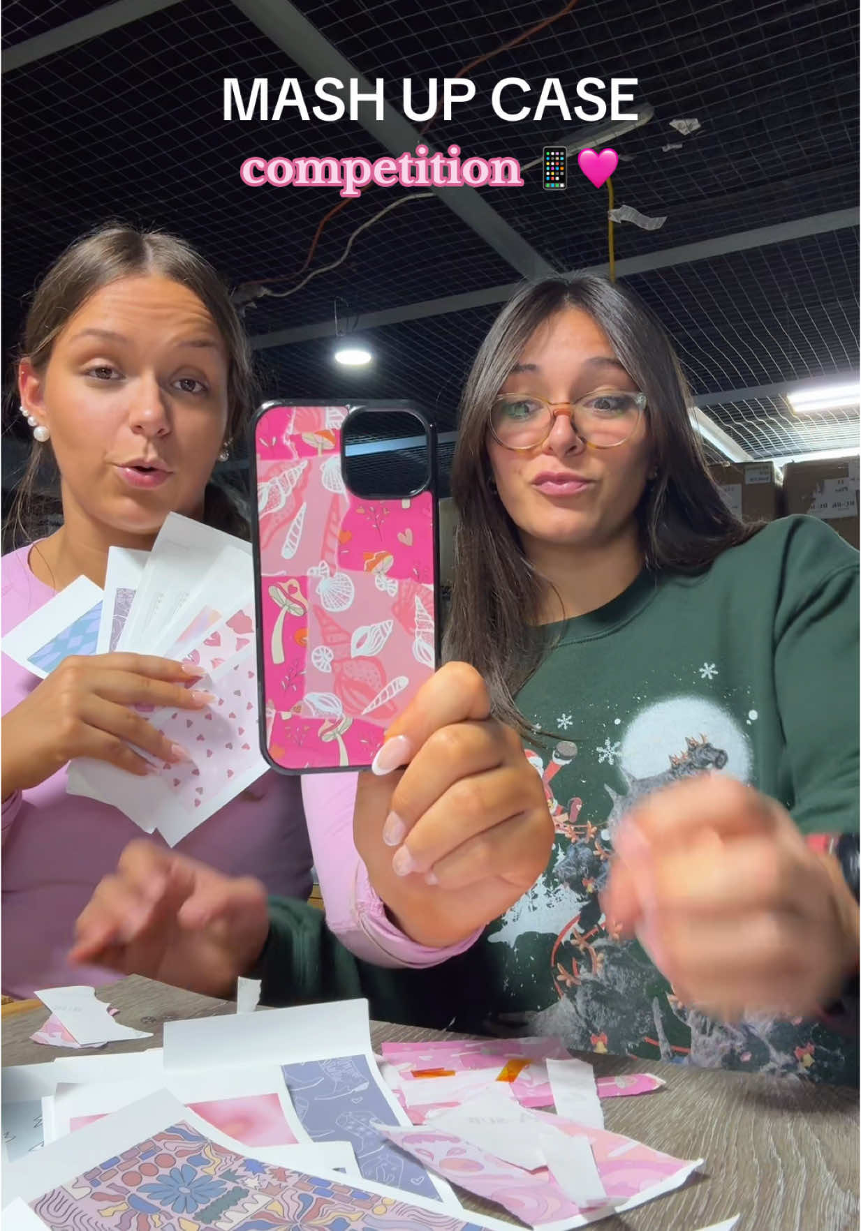 TWIN VS. TWIN😻❤️‍🔥 #SmallBusiness #phonecase #competition #twins 