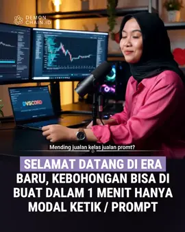 Teknologi generatif seperti Veo 3 bisa membuat video se-real mungkin dari teks biasa. Tapi pertanyaannya bukan “seberapa bagus hasilnya.” Pertanyaannya: Apa yang terjadi kalau semua orang percaya sesuatu yang tidak pernah terjadi? #demonchain 