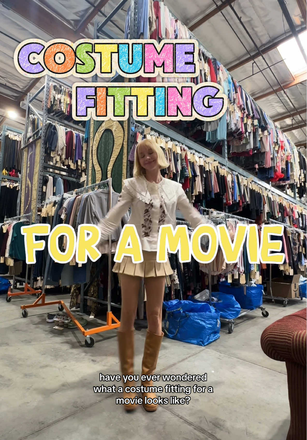 Yay!! COSTUME FITTING! I start filming my movie on Monday! 🤭 #storytime #dayinmylife #Vlog #dayvlog #minivlog #vlogging #actor #acting #actress 