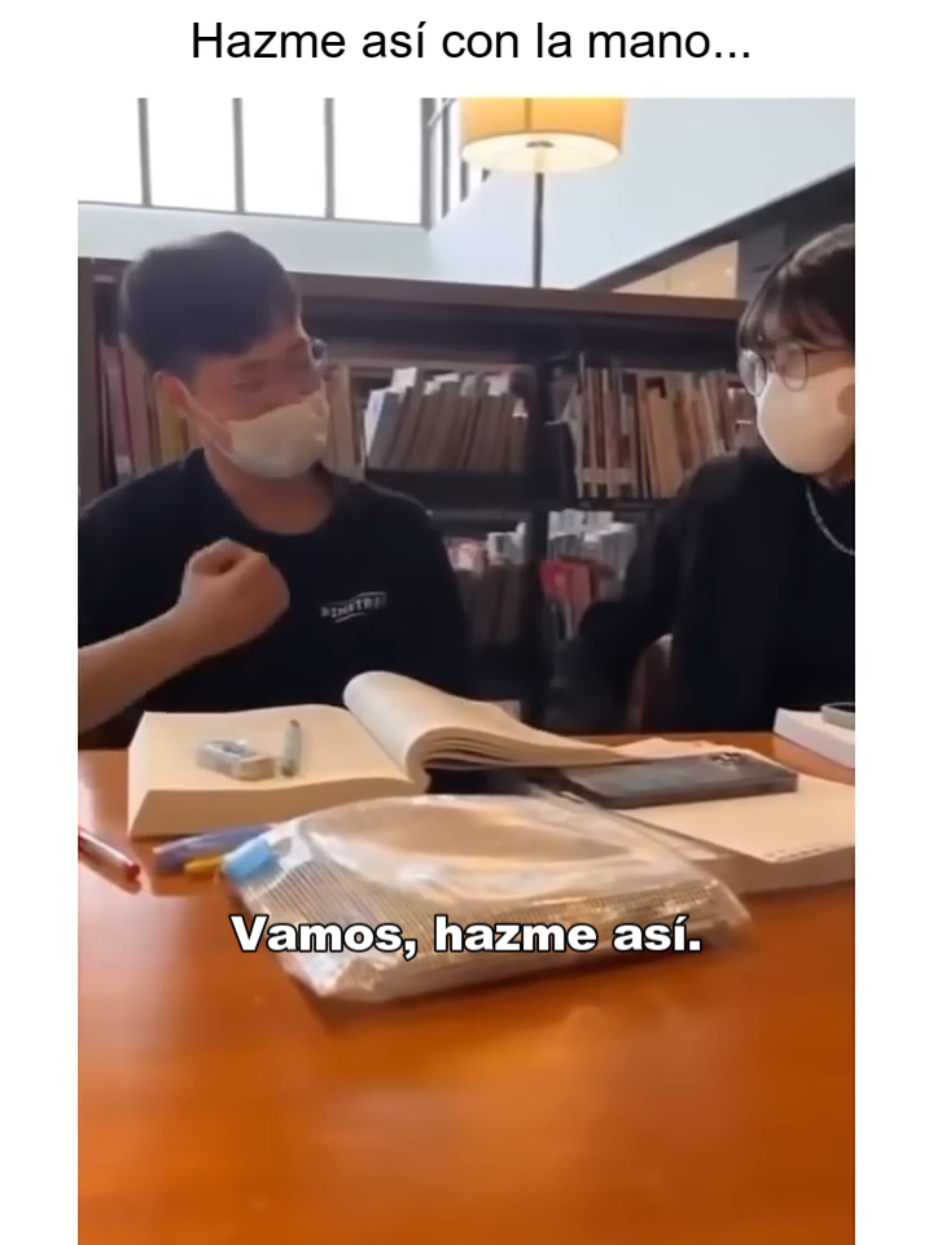 Hazme así#fyp #comedia #humor #vozdedoblaje #bromasdepareja #parejas 
