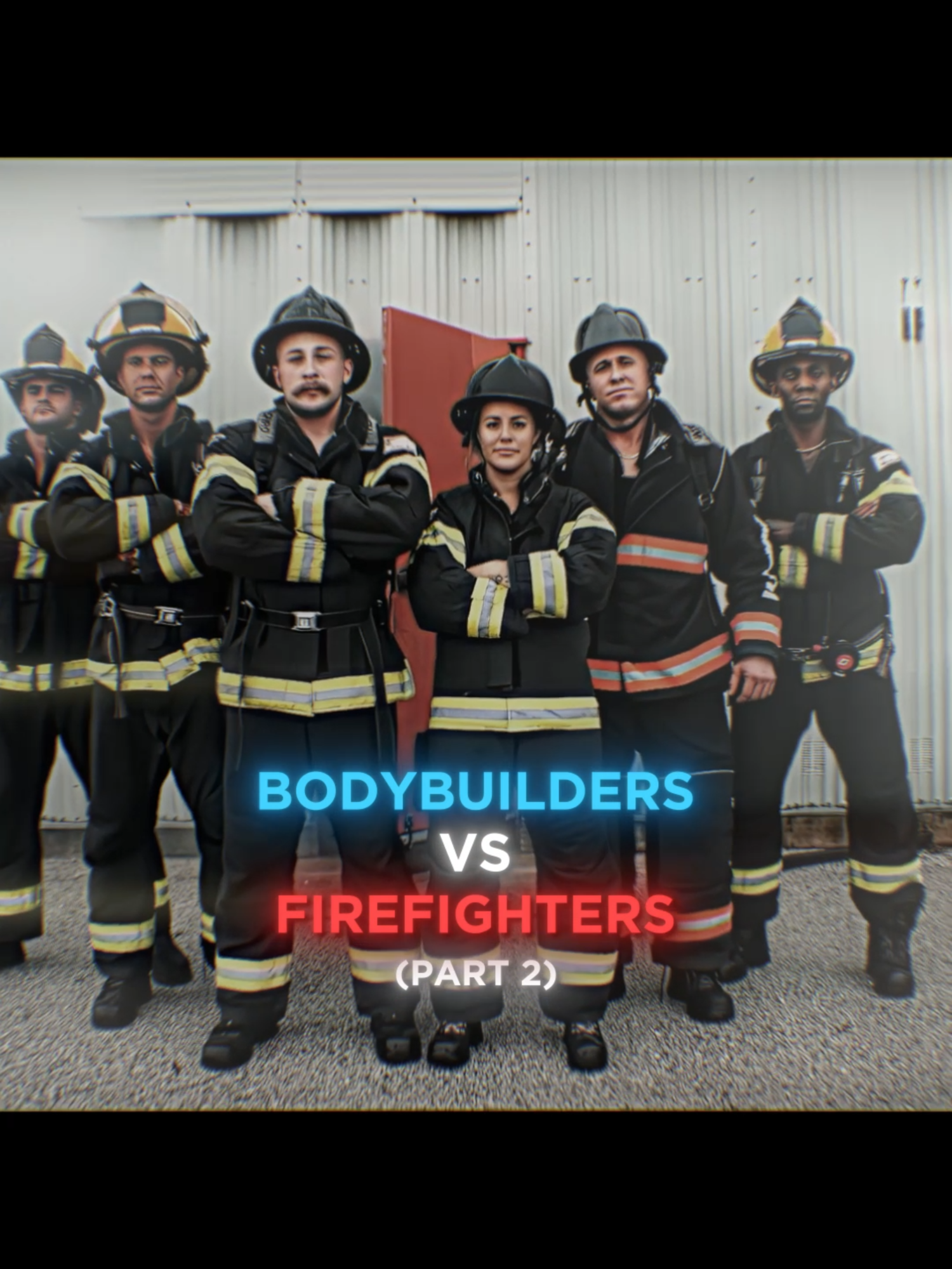 Bodybuilders Vs Firefighters Part 2🤯 #gym #gymmotivation #motivation #strength  ⁨@jessejameswest