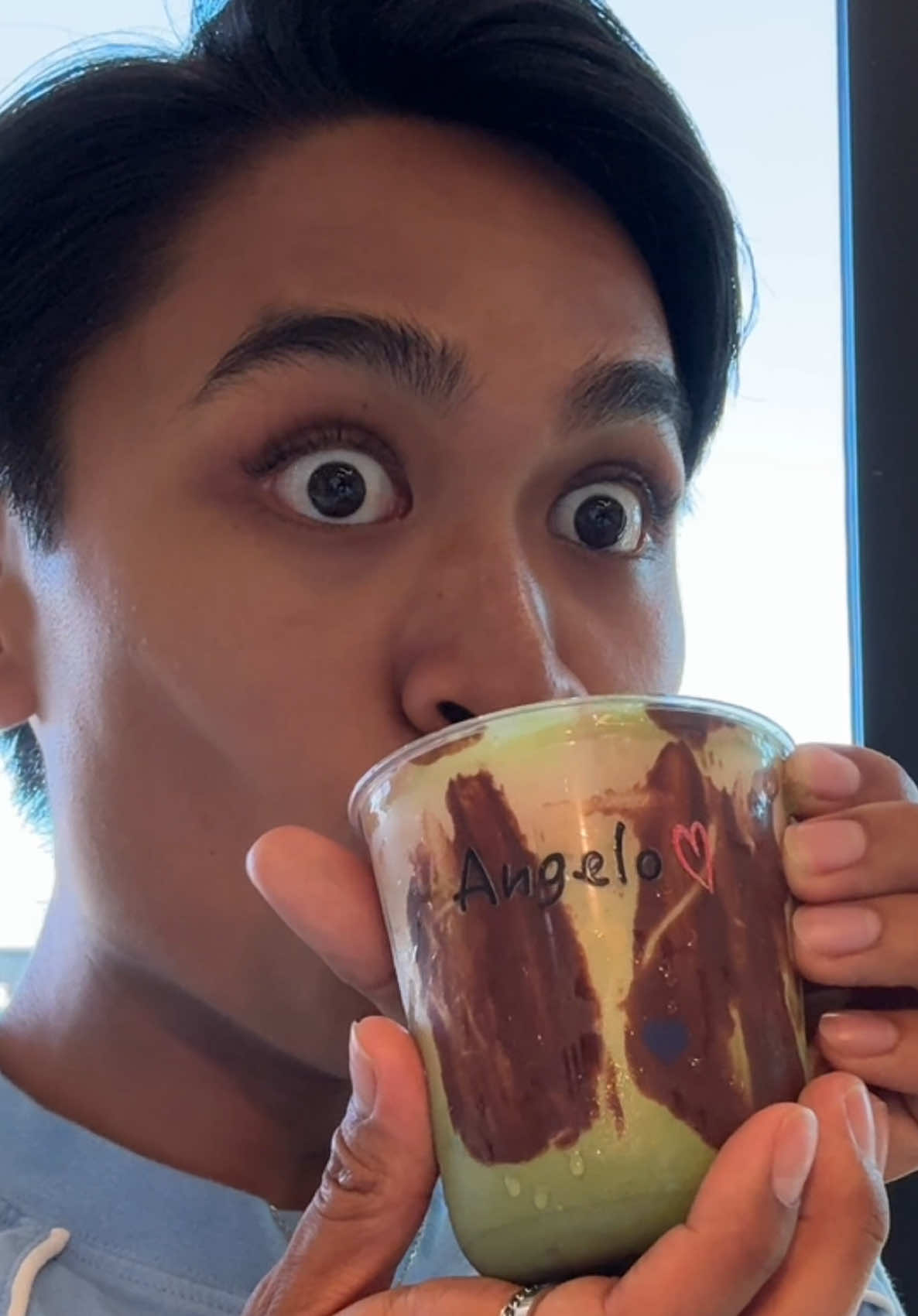 THE ANGELO MATCHA is coming to Olive and James on June 1st! First 50 in line will get it for FREE! 🤭 See you there 🥹🫶🏽 @oliveandjamescafetea  📍Olive and James 7473 Melrose Ave, Los Angeles #theangelomatcha #oliveandjames #lamatcha #matchalosangeles #matchainlosangeles #chocolatematcha #chocmatcha 