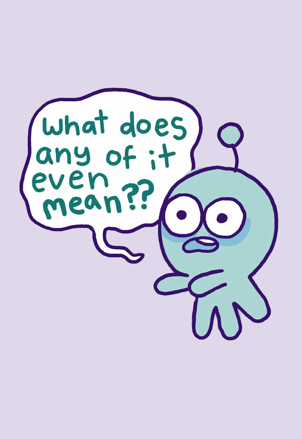 blorgween is upset