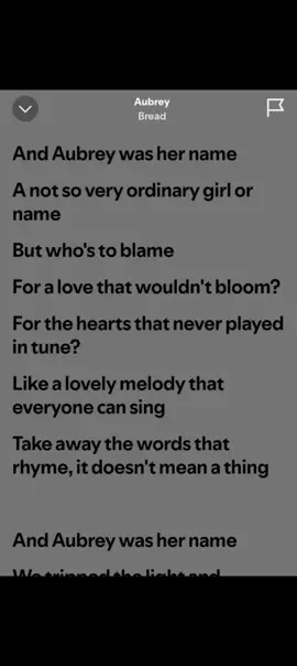 Bread | Aubrey🎼 #1992 #song #lyrics #spotify #🎶 #♥️ 
