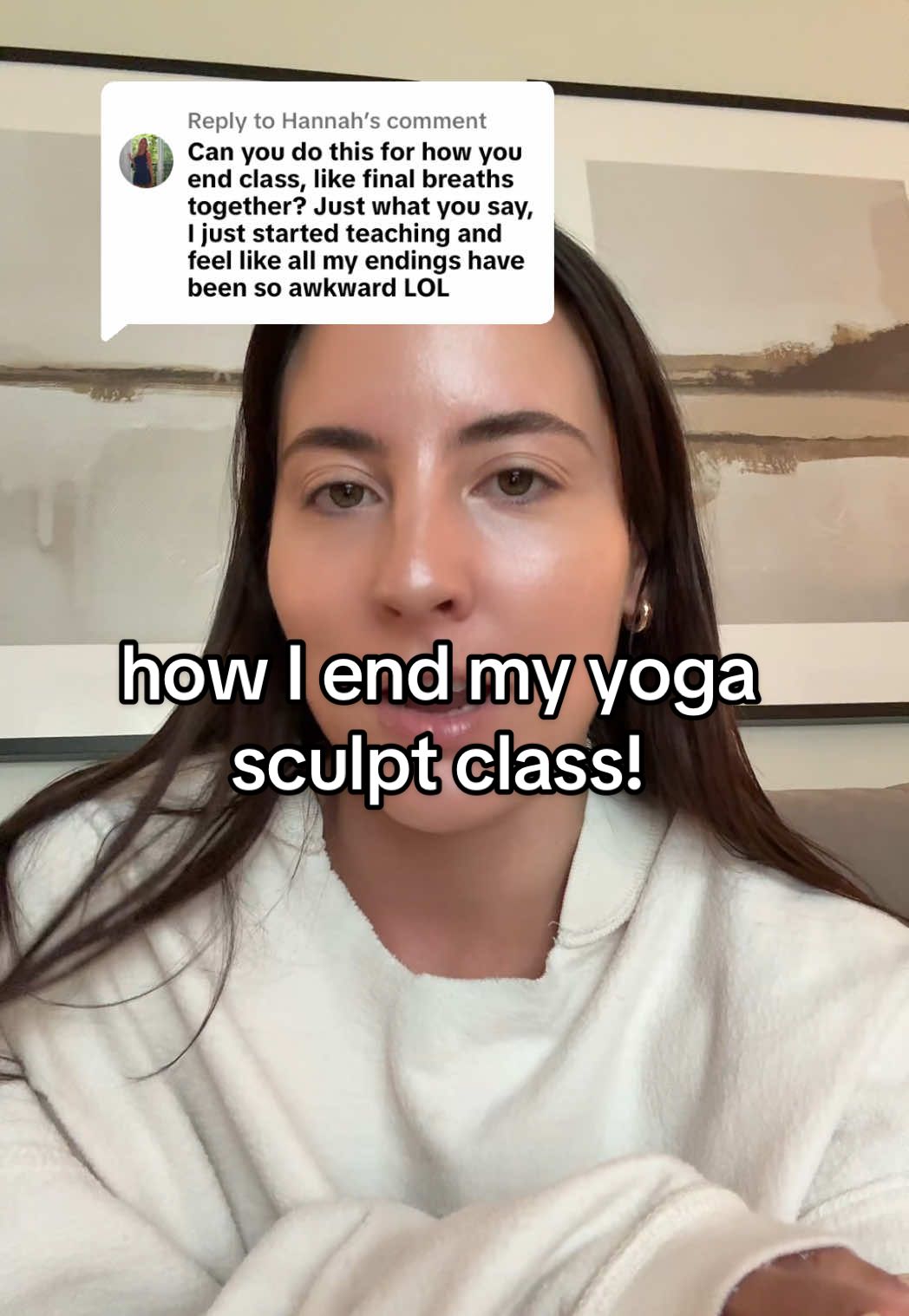 Replying to @Hannah  how to end your yoga sculpt class #corepoweryoga #corepower #yogasculpt #yogasculptteachertraining #yogasculptteacher #corepowerteachertraining #corepowerteacher 