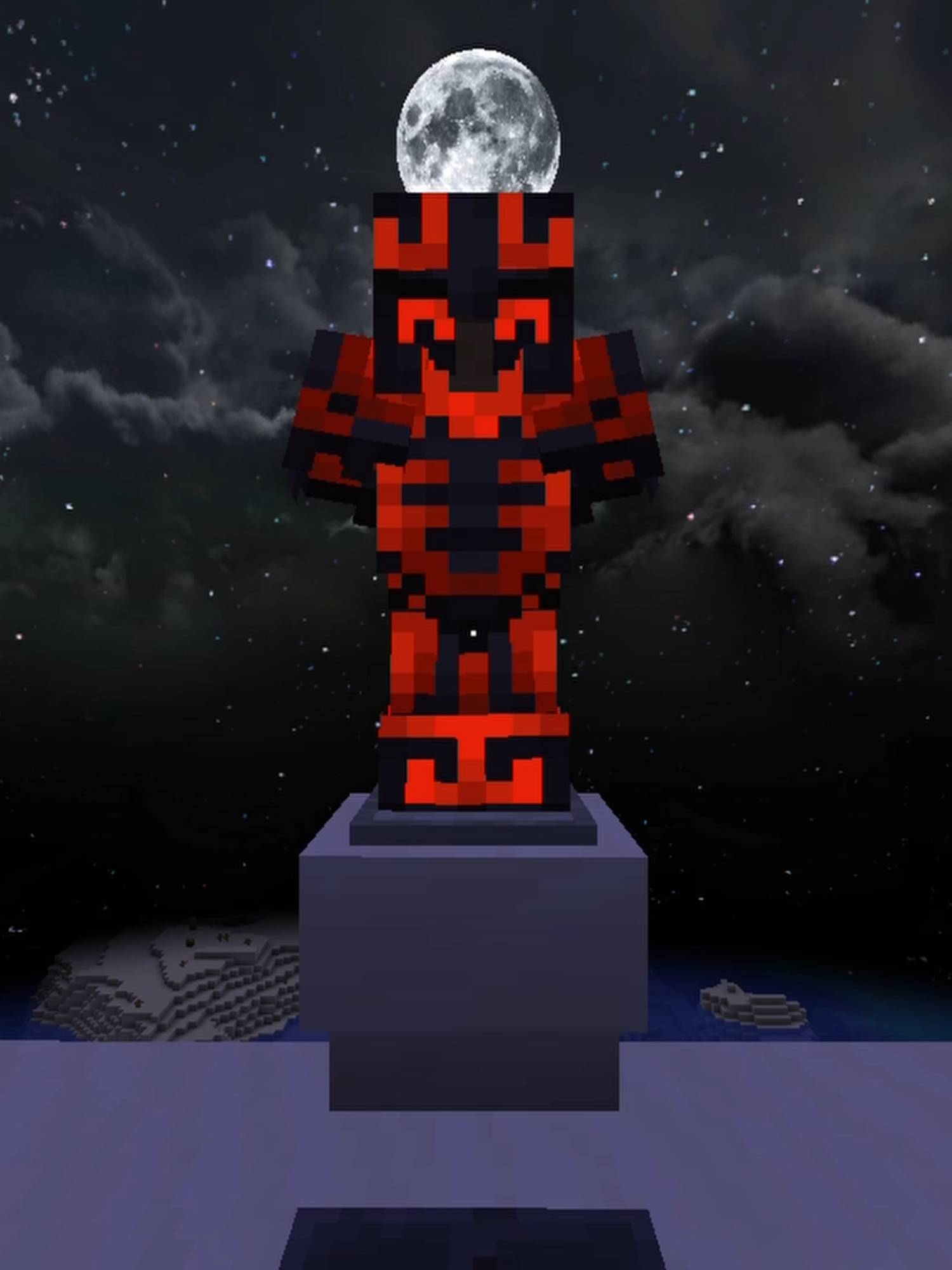Demon Blood Armor Combo 🔥🩸 #Minecraft #armortrims #minecrafttutorial
