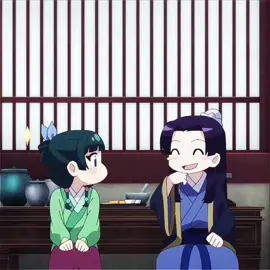 eles ficam tão bonitinhos nessa forma🤏🏻😭 #theapothecarydiaries#kusuriyanohitorigoto#jinshixmaomao#jinshi#maomao#anime#fyp 
