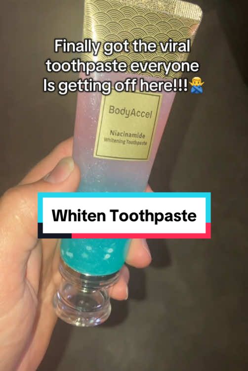 Got the viral toothpaste. #toothpaste #oralhygiene #oralhealth #oralcare 