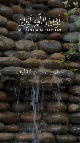 #لبيك وان قست القلوب 