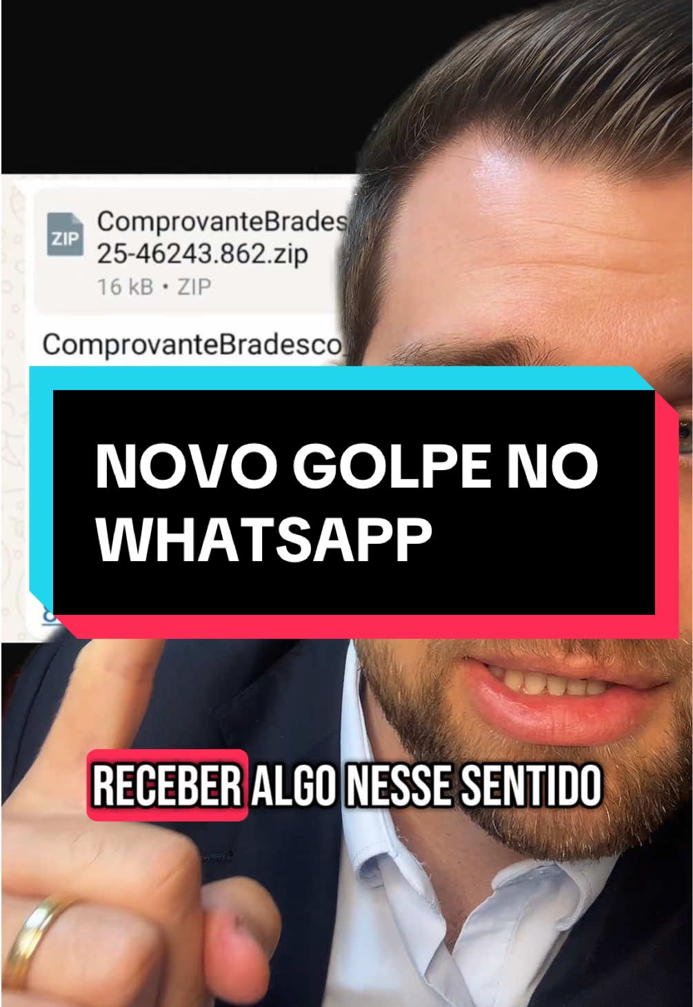 Atenção a este golpe que já está circulando!! Não seja mais uma vítima!  #golpe #fraude #direito 