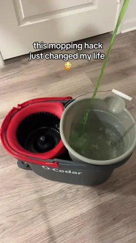 i am neverrrr mopping with one bucket again after trying this omg 😳  #CleanTok #cleaningtiktok #cleaningmotivation #cleaninghacks #howtoclean #cleaningvideos #cleanwithme #scrubdaddy #ocedar #mrclean #foru #fy #howto #cleaninghack #LifeHack #homehack #mopping #moppinghack 