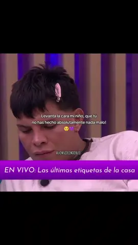 Mi niño 🥺💔 @Emiro Navarro #TeamEmiro 💜. @CanalRCN @LaCasaDeLosFamososColombia #xyzcba #emironavarro #Viral #emirodela38 