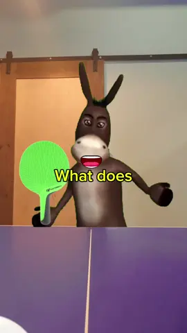 Donkey makes a rap with 4 words 😳