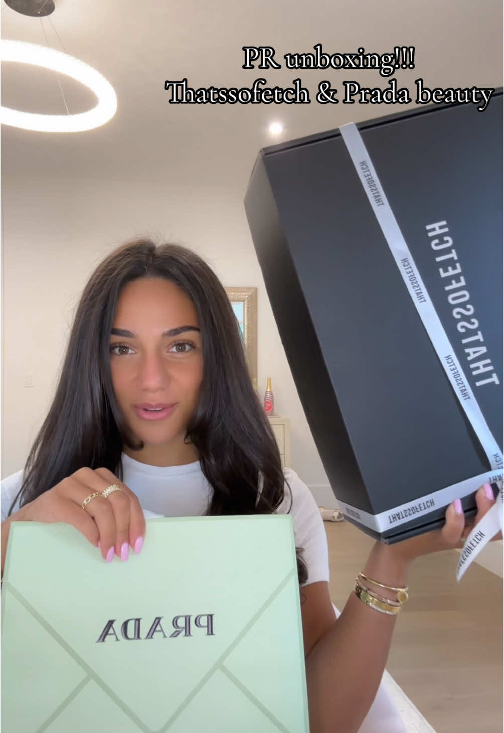 Thank you so much @Thats So Fetch @pradabeauty 💋💋 #unboxing #pradabeauty #thatssofetch #paradoxintense #haul 