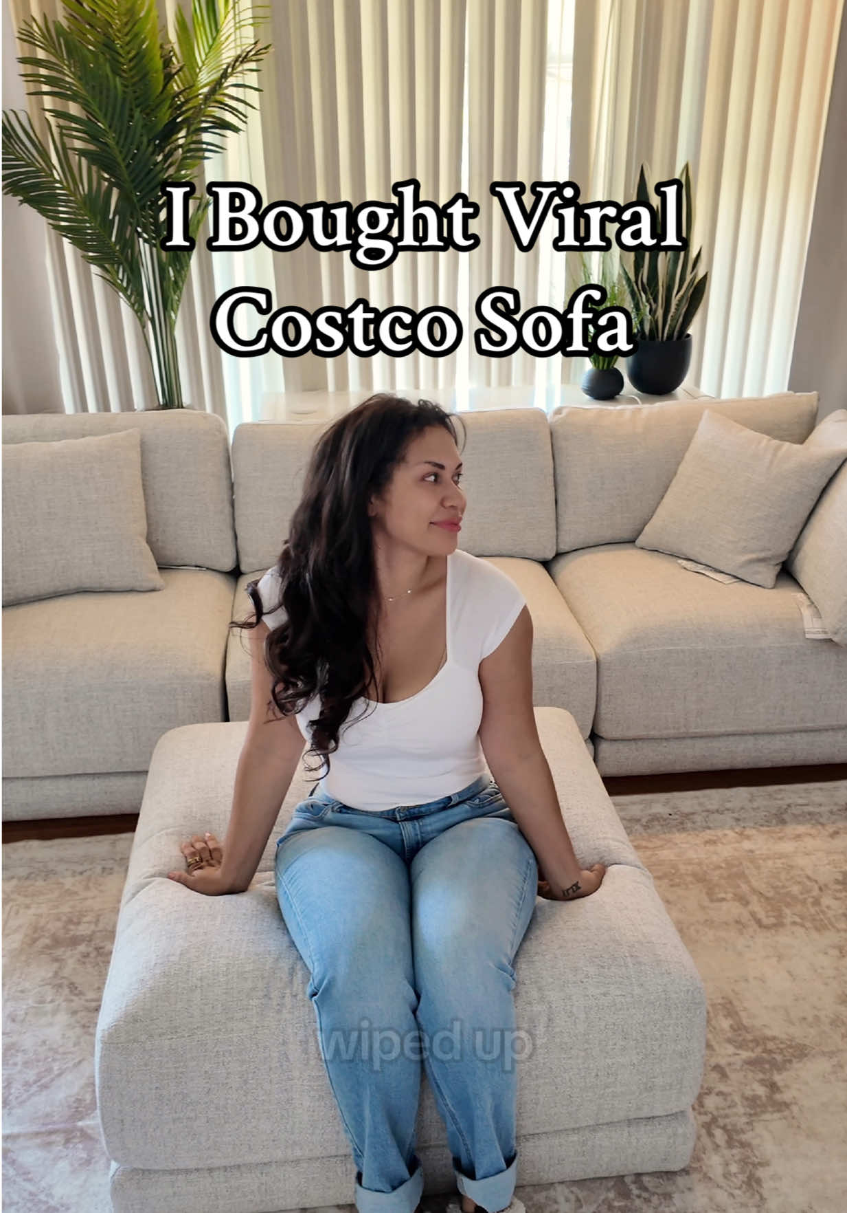 Seriously, should I buy a second one?  Help me out besties!! I’m trying to upgrade my life as a mom, one small thing at a time. Right now, the focus is my living space. We moved here in December and needed a oversized sectional to fill the space.  Loving this one so far.. and the price?? 🫶🏽🙌🏽 #momlife #dailyvlog #momvlog #costco #costcofurniture #aidenandivy 
