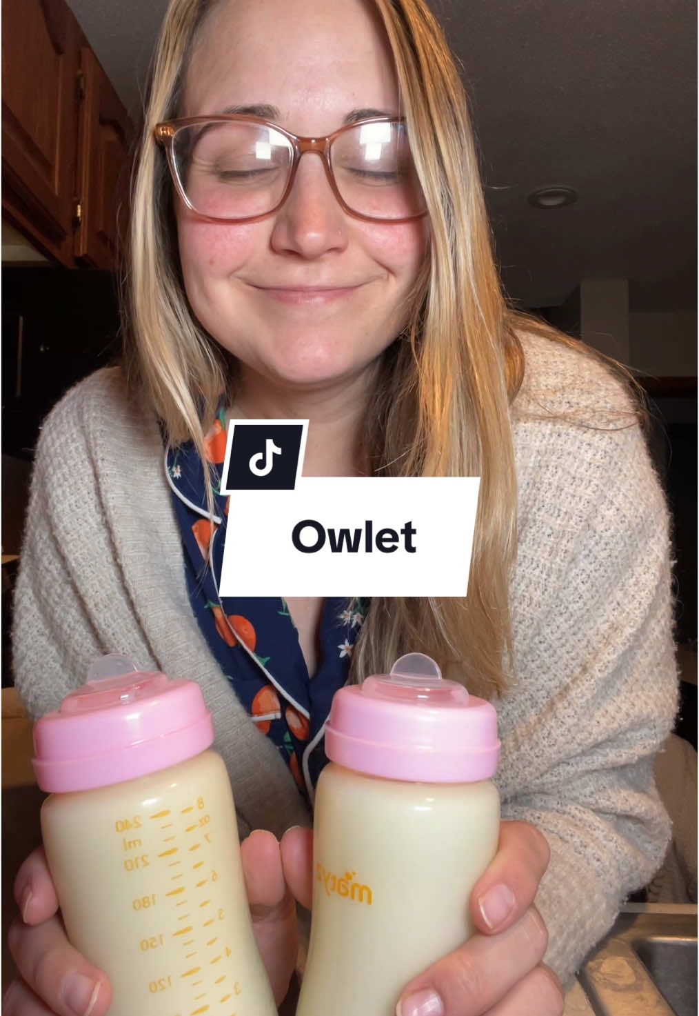 At least we had a couple good nights 🥲 my code for the Owlet is 🔗 on my page! #momlife #momlifebelike #motherhood #motherhoodunplugged #newmom #firsttimemom #postpartum #pumpingmom #owlet #momoftiktok 