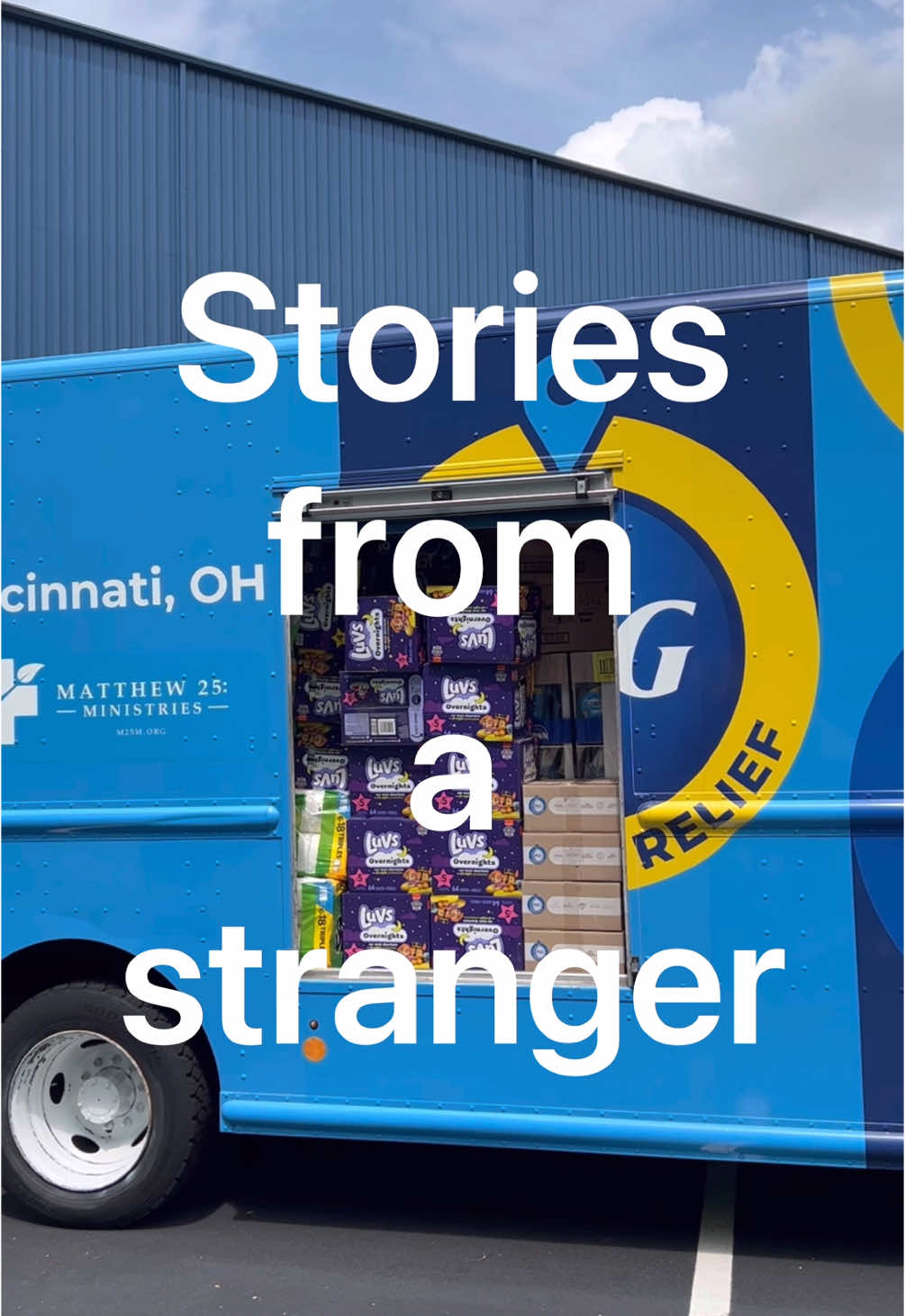 Every stranger has a story, let’s start listening <3 #sponsored thank you Tim, @m25m_org and @Procter & Gamble for letting me into the world of disaster relief and showing us that it’s not hard to help people, and it starts with listening #ActsofGood #CommunityImpact #DisasterRelief