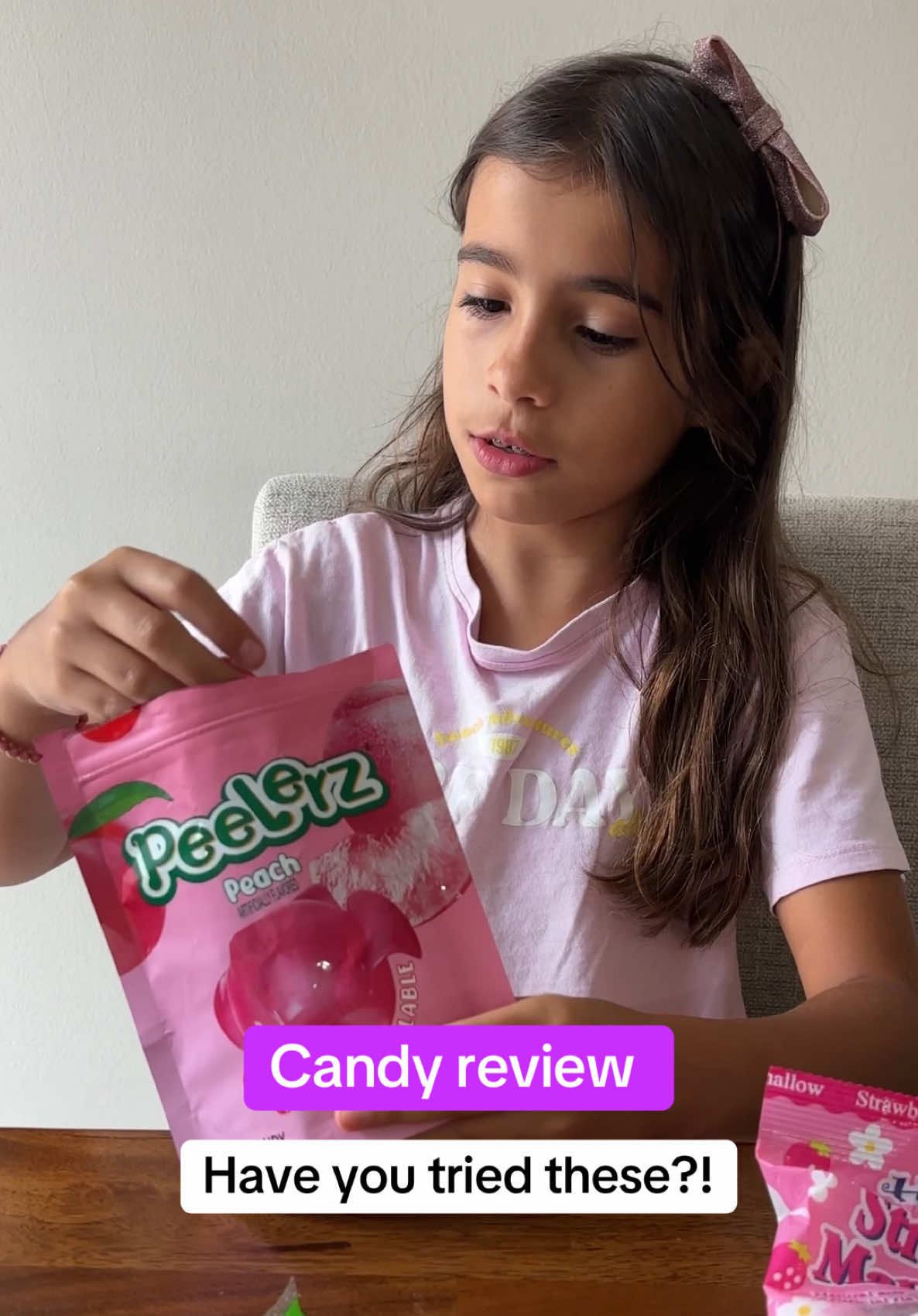 What’s your favorite candy?! 🍬 #candy #candyreview #candytok #kidsoftiktok #kidsbelike #momlife #mom #kidsactivities 