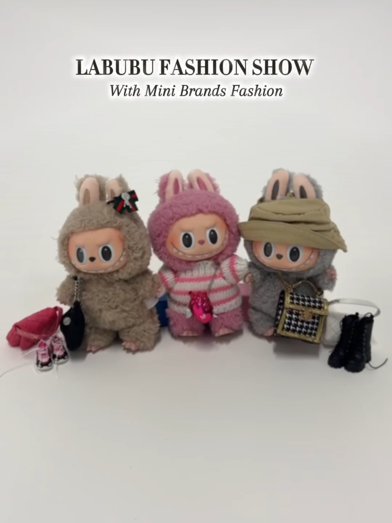 Serving tiny looks with big attitude 💅✨ Dress-up day just got fabulous with Labubu in Mini Brands Mini Fashions! #MiniStyleIcon #LabubuLooks #TinyTrends