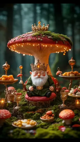 Legendary Adventures of the Gnome King!  #aianimation #aivideos #gnomes #miniworld #fantasy #whimsical #fairytale #mystical #miniature #fantasyart #enchantedforest #fantasyadventures  #creatorsearchinsights 