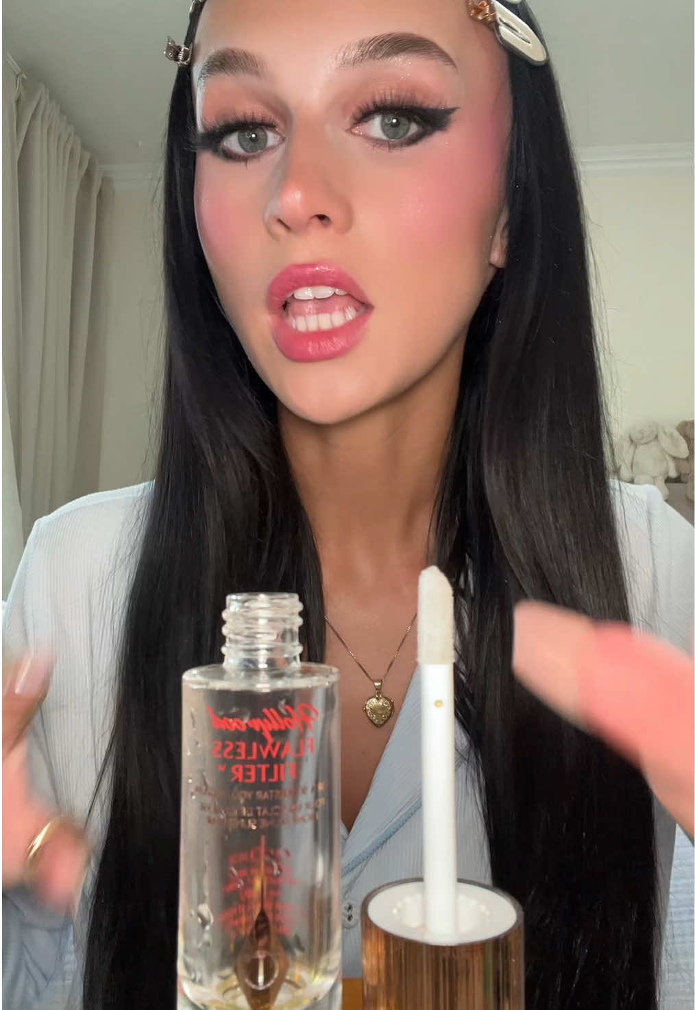 let’s make the giant lip gloss…